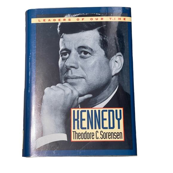 Kennedy Leaders of our Time by Theodore Sorensen Hardcover Book - Picture 1 of 3
